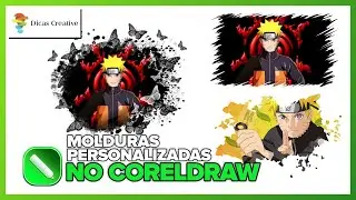 COMO CRIAR MOLDURAS PARA  IMAGENS NO COREL DRAW.