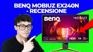 BenQ MOBIUZ EX240N - RECENSIONE IN 3 MINUTI (monitor gaming per pc, ps5, xbox series)