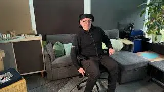 COMHOMA Ergonomic Office Chair Desk Chair with 3D Armrests & Headrest unboxing and instructions