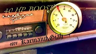 40hp Boost in my 1971 Karmann Ghia for Less than $500.00 👀