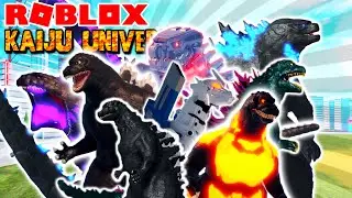 All Godzillas & MechaGodzillas in Kaiju Universe!