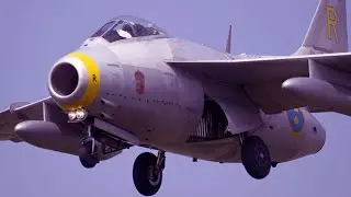 Saab J29 Tunnan - Europe's First Fighter Jet #Shorts #tronstike