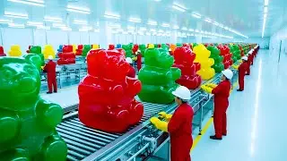 Inside the Candy Factory &ndash; (Full Process) How Gummy Bears Are Made