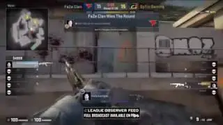 RUSH loses a 1x1 against the door | ELEAGUE | Astralis vs Optic Gaming