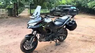 Quick walk around of 2025 Kawasaki Versys 1100 ( fully loaded)..