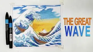 The Great Wave | Inspired by Hokusai