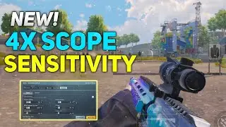 New 4x Sensitivity Settings | 4x Control Sensitivity Pubg | Best Gyroscope Sensitivity Settings