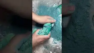 Giant Teal Donut Crush