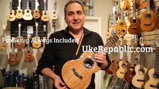 Flight Fireball Solid Mango Tenor Ukulele Demo by UKE Republic