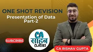 Statistics: Presentation of Data in One Shot | NCERT Class 11th Economics Full Chapter-5 Revision