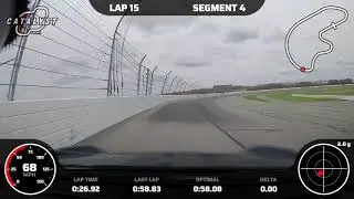 Pocono Raceway - North Road Course - Fast Lap in a Porsche 997 C2