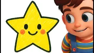 How To Draw a Cute Star Step by Step!