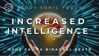 40Hz Gamma Binaural Beats Upbeat EDM House Music for Study to Boost Intelligence and Focus