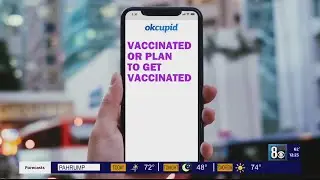 Dating app says vaccinated people getting more swipes