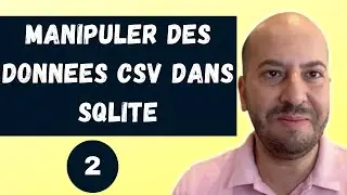 Manipuler les données en SQLite: Gérer un problème d'importation