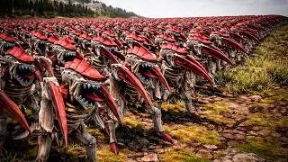 777,777 TYRANIDS vs 277,777 SPARTANS vs 277,777 URUKS | UEBS 2 FFA