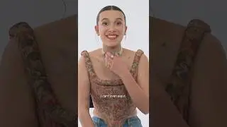 Girlfriend, you nailed it! #MillieBobbyBrown #Damsel #Shorts