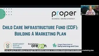 Building a Marketing Plan : Child Care Infrastructure Fund (CCIF)
