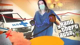 jogando GTA V... mas eu sou um Médico!!!