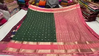 Unbelivable Challenging Price👌chickpet Bangalore wholesale Banarasi crepe georgatte chiffon sarees