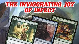 БОЖИВЛЯЮЩАЯ РАДОСТЬ ЗАРАЖЕНИЯ! Legacy Blue-Green Poison aggro MTG