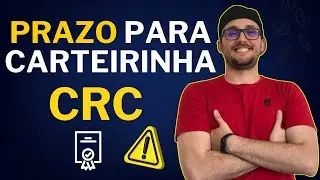 CRC: Prazo para Carteirinha Ap&oacute;s a Prova! #crc #contabilidade #contador