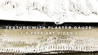 Texture with Plaster Gauze Part Two with Stephanie Lee