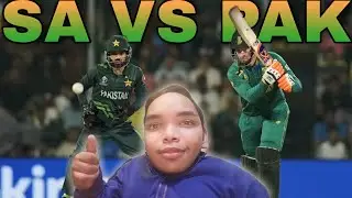 South Africa Vs Pakistan Cricket Match What A Come Back  | Review #WCW23 | Omaiz Akhtarali
