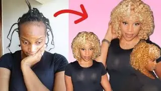 Crochet Curls with Bangs||Using Braiding Extensions