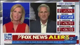 Rep. Kevin McCarthy clarifies comments made about election on Fox News: report