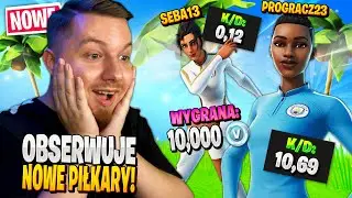 OBSERWUJĘ najlepsze NOWE PIŁKARY w Fortnite ... (wygrana = 10,000 V-DOLC&Oacute;W!)