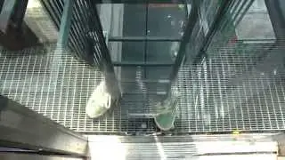 OTIS glass elevator Lausanne, Switzerland
