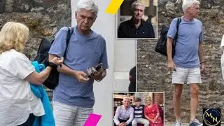 Phillip Schofield Breaks Cover For The First Time In A Month