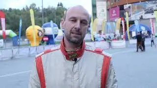 Marcin Roik na mecie 64. Rajdu Wisły
