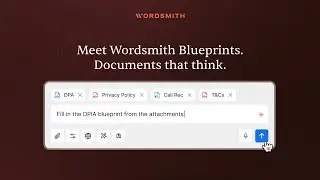 Wordsmith Blueprints