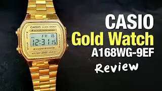 Casio Gold Watch A168WG-9EF Review