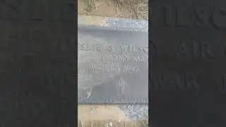 Leslie S Wilson Jr Army Air Corps WWII Veteran Grave #veteran #military #army #grave #rip #shorts