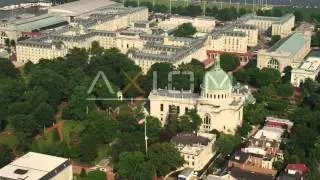 United States Naval Academy, Annapolis Aerial Stock Footage Videos | AX73_016