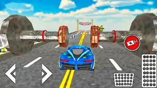 Water Surfing Car Stunts - Impossible Driving | Android GamePlay
