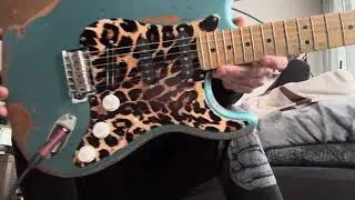 Loaded Pickguard Porn #1 Rockinger Twangfinger/ Bladescreamer Fender Stratocaster Heavy Relic 2021 