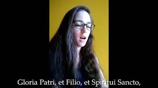 Gloria Patri (Gregorian Chant)