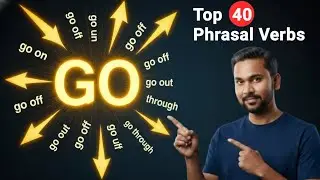 Go से बने 40+ Phrasal Verbs | Daily Use English with Hindi | Spoken English Practice