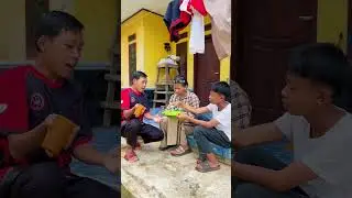 Kakak adek makan mochi jepang #diy #kreatif #art #craft #viralshorts