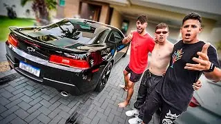 TROLAGEM - FALEI PROS MEUS AMIGOS QUE COMPREI ESSE CAMARO PRETO !! 😂😂
