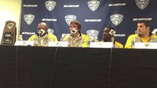 MAC Championship Pregame Press Conference 2012: Kent State