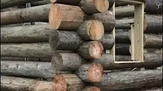 Log Cabin - saddle notches