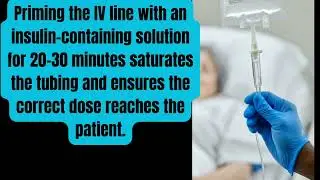 Before giving IV insulin, there is one safety step you must never skip
