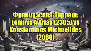 Французская-Тарраш: Lemnys A Arias (2305) vs Konstantinos Michaelides (2060)