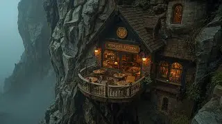 A Real Wizard Village Hidden Beyond the Fog &ndash; 4K Hogwarts-Inspired Ambience with Relaxing Music