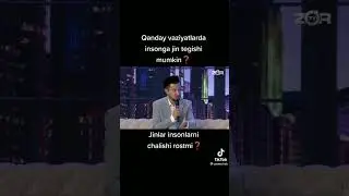 Jinlar uchxil xolatda insonga tegadi ogoh boling